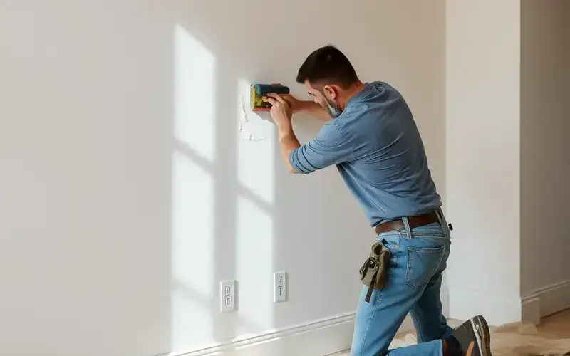 Interior painting preparation