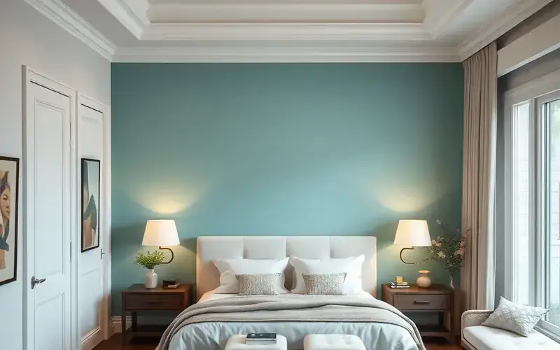 Beautiful interior room painting