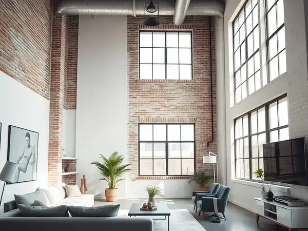 Downtown LA loft interior painting