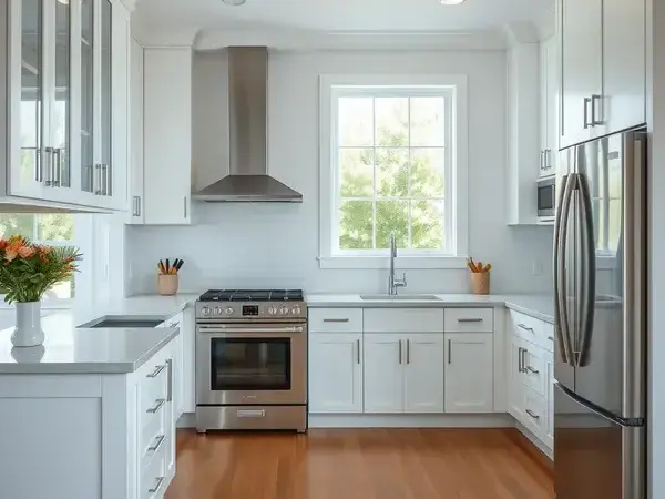 Modern kitchen cabinet painting