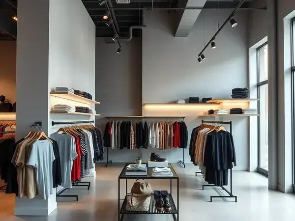 Retail store interior painting